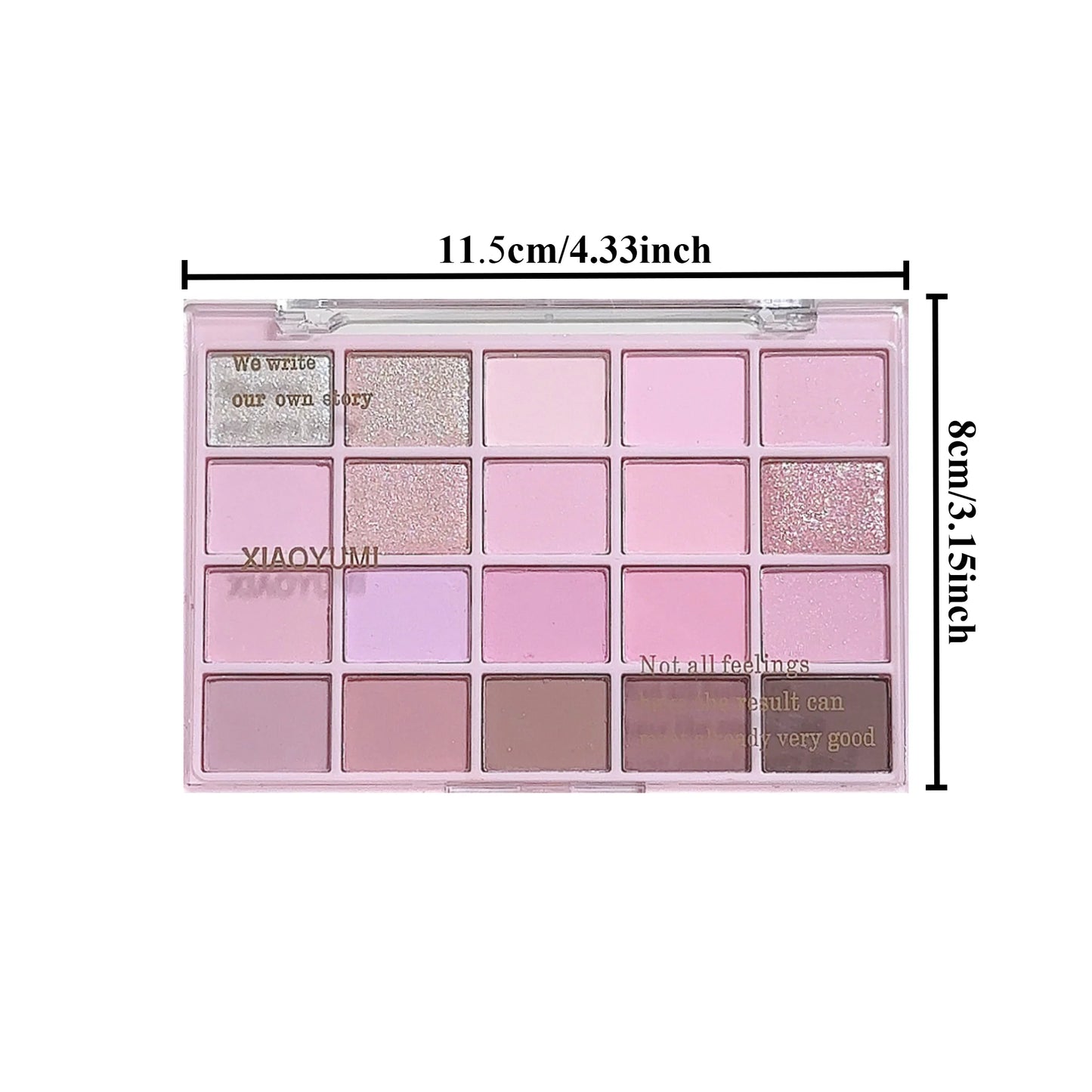 Palette 20-Color Warm Eyeshadow–Beauty Makeup